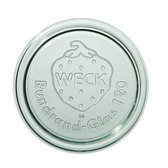 Γυάλινο καπάκι Weck 120 mm, 6 τεμ.