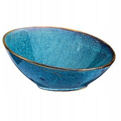 DEEP BLUE Λοξό μπολ σερβιρίσματος διάμ. 25 εκ.