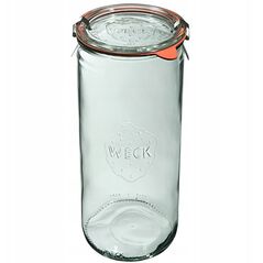 Κυλινδρικό βάζο 1590 ml (6 τεμ), καπάκι, λαβή, σφραγίδα x2