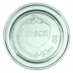 Γυάλινο καπάκι Weck 80 mm, 6 τεμ.