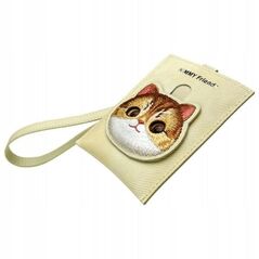 Θήκη καρτών NIMMY BIG EYED PET 2.0 Cat χακί