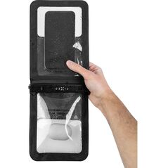 Αδιάβροχη θήκη FIXED Float Twin με δύο τσέπες για iPhone και άλλα αξεσουάρ διαφανές/μαύρο - Εγγύηση ασφάλειας. Απλές δόσεις. Δωρεάν αποστολή από 170 zł.