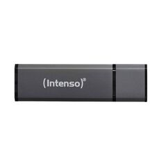 Intenso USB 2.0 Stick 8GB Alu Line Anthracite (3521461) (NSO3521461) έως 12 άτοκες Δόσεις