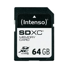 Intenso SDXC-Card 64GB Class 10 (3411490) (NSO3411490) έως 12 άτοκες Δόσεις