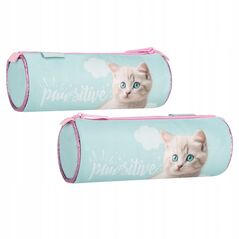 Κασετίνα σωλήνας 1 φερμουάρ CUTIES KITTY STK-16 PB12/48