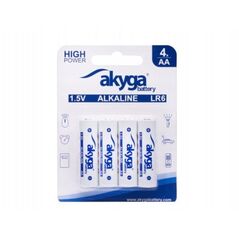 Αλκαλική μπαταρία AA LR6 Akyga AKY2068 1.5V / 3050mAh 4τεμ