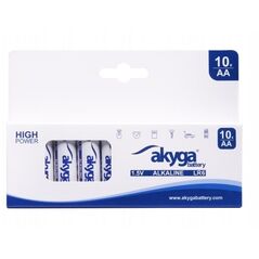 Αλκαλική μπαταρία AA LR6 Akyga AKY2067 1.5V / 3050mAh 10τεμ