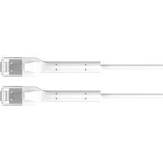 Extralink Κατηγορία 6A U/Ftp 1M 1Gbps Λευκό | Patchcord Lan | Χαλκός Δικτυακό Καλώδιο Στριφτό, Σπασμένη Άκρη