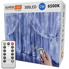 Extralink | Κουρτίνα LED | 3x3 + πιλότος bz