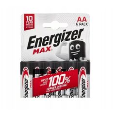Energizer LR6/6 Max AA 6 pack