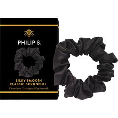 Philip B - Κλασικό Μαύρο Scrunchie