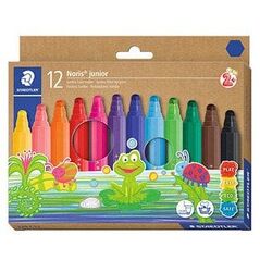 Μαρκαδόροι STAEDTLER Noris junior Jumbo σετ 12 τεμαχίων λιανικής