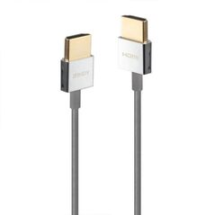 Καλώδιο Lindy HDMI Υπερυψηλής Ταχύτητας Slim 0.5m
