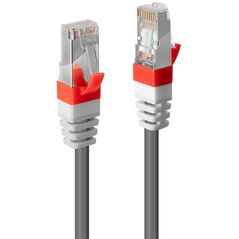 Καλώδιο Lindy Cat 6A S/FTP LSZH 15m Γκρι