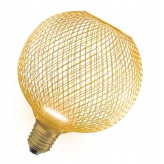 Διακοσμητικός λαμπτήρας LED OSRAM FLAT, E27 G125GD, 3.5 W, 2700K, 300 lm, NON-DIM, χρυσό χρώμα.