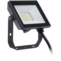 LED προβολέας PHILIPS, IP65, 20W, 3000 K, 1800 lm, μαύρο, 14 x 2.9 x 12.5 cm