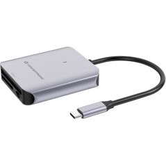 Αναγνώστης καρτών Conceptronic BIAN09G USB 3.2 Gen 2 Type-C Γκρι