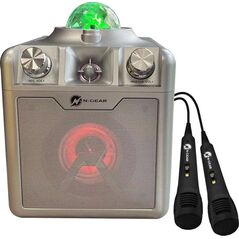 N-GEAR Disco Star 710g Ηχείο πάρτι Ασημί 50 W