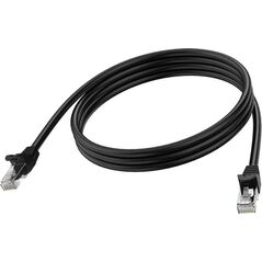 Καλώδιο VISION 2m Μαύρο CAT6A STP