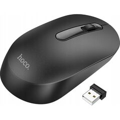 Podkładka Digitus HOCO mysz komputerowa bezprzewodowa 2,4G 1200 dpi GM14 czarna