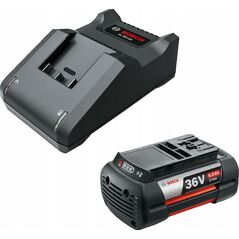 Bosch Bosch starter set 36V (GBA 36V 4.0Ah + AL 36V-20), charger (black, 36V POWER FOR ALL, battery + charger)