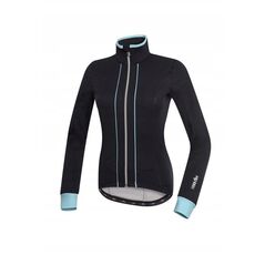 Γυναικείο ποδηλατικό μπουφάν RH+ Sancy W BLACK - PASTEL WATER - L