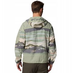 Μπουφάν Αντιανεμικό Columbia Challenger II Novelty 2116981348 Zielone M