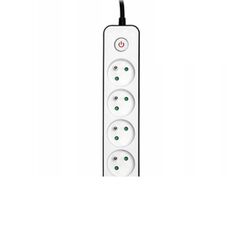 [Product / Manufacturer] Bcr1011 Bormann Bcr1011 Πολύμπριζο 4 Θέσεων 3x1.5mm με Διακόπτη 066286 έως 12 Άτοκες Δόσεις