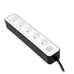 [Product / Manufacturer] Bcr1012 Bormann Bcr1012 Πολύμπριζο 5 Θέσεων Σούκο 3x1.5mm με Διακόπτη 066293 έως 12 Άτοκες Δόσεις