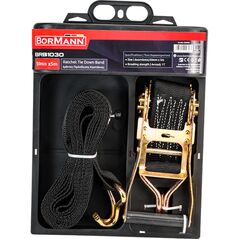 [Product / Manufacturer] Brb1030 Bormann pro Brb1030 Ιμάντες Πρόσδεσης Καστάνιας 50mm x 5m,αντοχή 1ton 028482 έως 12 Άτοκες Δόσεις