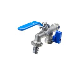 [Product / Manufacturer] Btw3605 Bormann Btw3605 Κάνουλα Διπλής Παροχής,1/2''x3/4"x3/4", Ορειχάλκινη 280gr 064053 έως 12 Άτοκες Δόσεις