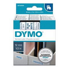 Ταινία Ετικετογράφου DYMO Standard 45014 12 mm x 7 m (Μπλέ Γράμματα σε Λευκό Φόντο) (S0720540) (DYMO45014) έως 12 άτοκες Δόσεις