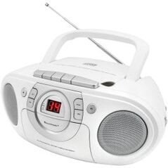 BOOMBOX SOUNDMASTER SCD5100WE FM, CD/CD-R/RW, ΚΑΣΕΤΑ, ΔΙΚΤΥΟ-ΜΠΑΤΑΡΙΑ, AUX-IN