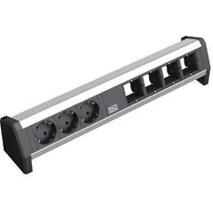 Listwa zasilająca Bachmann Bachmann DESK 3x Gniazda 4xABD GST18 - 902.003