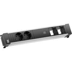 Listwa zasilająca Bachmann BACHMANN POWER FRAME 2xCEE7/3, 1xUSB C Oplader 2xCM 0,2m GST18