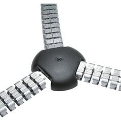 Organizer Bachmann BACHMANN kabelslang Easy-Switch zwart RAL9005