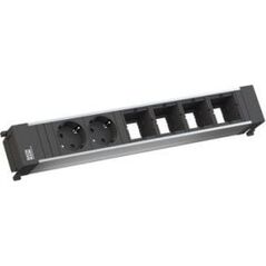Bachmann BACHMANN POWER FRAME Large 2x gniazdo z uziemieniem 4x ABD