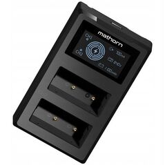 Διπλός φορτιστής Mathorn MBC-D111 USB-C για Nikon EN-EL14