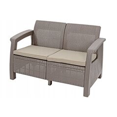 Keter Corfu Love Seat Sofa