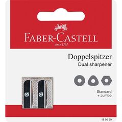 Faber-Castell 189099 ξύστρα Χειροκίνητη ξύστρα Ασημί