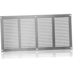 Μεταλλική γρίλια εξαερισμού MR4020, 400 x 200 mm, λευκή.
