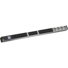 Bachmann BACHMANN BN0500 19 PDU 1HE 16xC13 4x styk uziemiony, pomiar mocy, złącze CEE 16A, niebieski