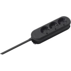 Bachmann Listwa zasilająca BACHMANN SMART 3x gniazdo z uziemieniem, czarna, 1,5 m