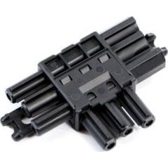 Kabel zasilający Bachmann Blok dystrybucyjny BACHMANN WIELAND GST18 1xIn/2xOut, płaski, czarny