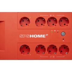 Awaryjny zasilacz UPS Salicru SPS 650 HOME+ Red 650VA 360W 8x Schuko Line-interactive APFC