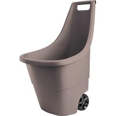 Keter Plastikowy wózek ogrodowy EASY GO BREEZE 50L - brązowy