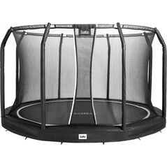 Trampolina ogrodowa Salta Premium Ground z siatką wewnętrzną 13 FT 396 cm