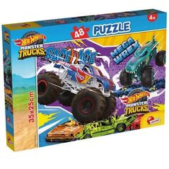 LISCIANI PUZZLE HOT WHEELS M-PLUS 48 EL.