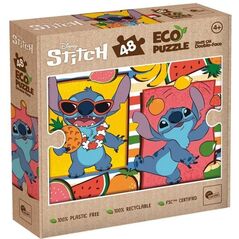 LISCIANI ΠΑΖΛ EKO ΔΙΠΛΗΣ ΟΨΗΣ STITCH 48 ΤΕΜ.
