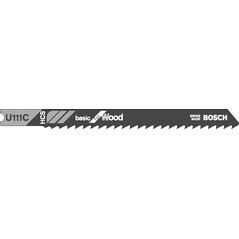 Bosch Brzeszczot do wyrzynarek Basic for Wood 92mm U 111 C 2608630566